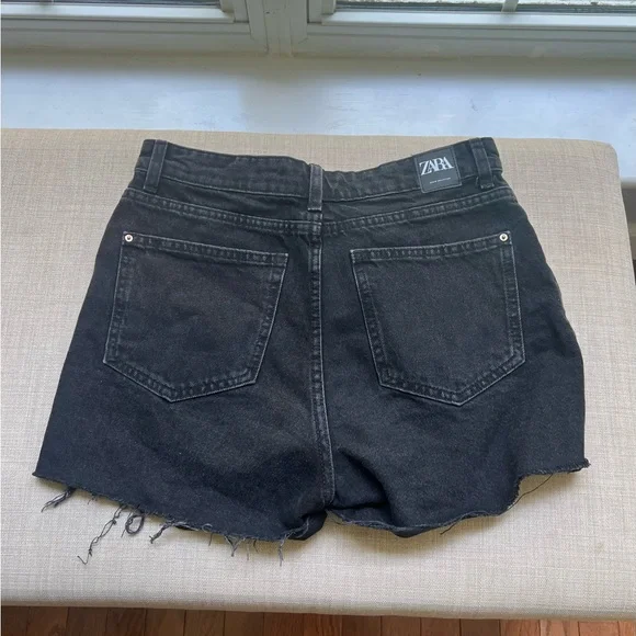 Zara raw hem skort - Picture 2 of 3